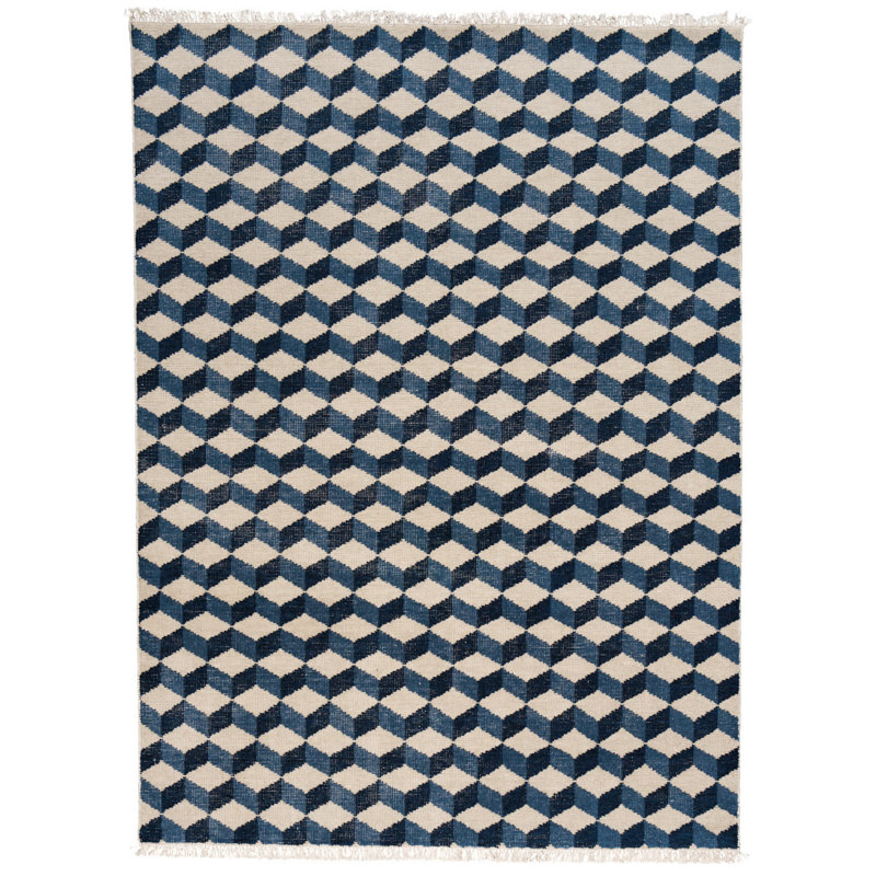 Pompeii Hand-Knotted Rug, Rectangle 5' x 7'