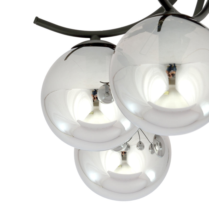 Johntai 4 - Light Sputnik Chandelier, Graphite
