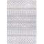 Tapis à motif géométrique blanc cassé / beige Gwyn-32002317
