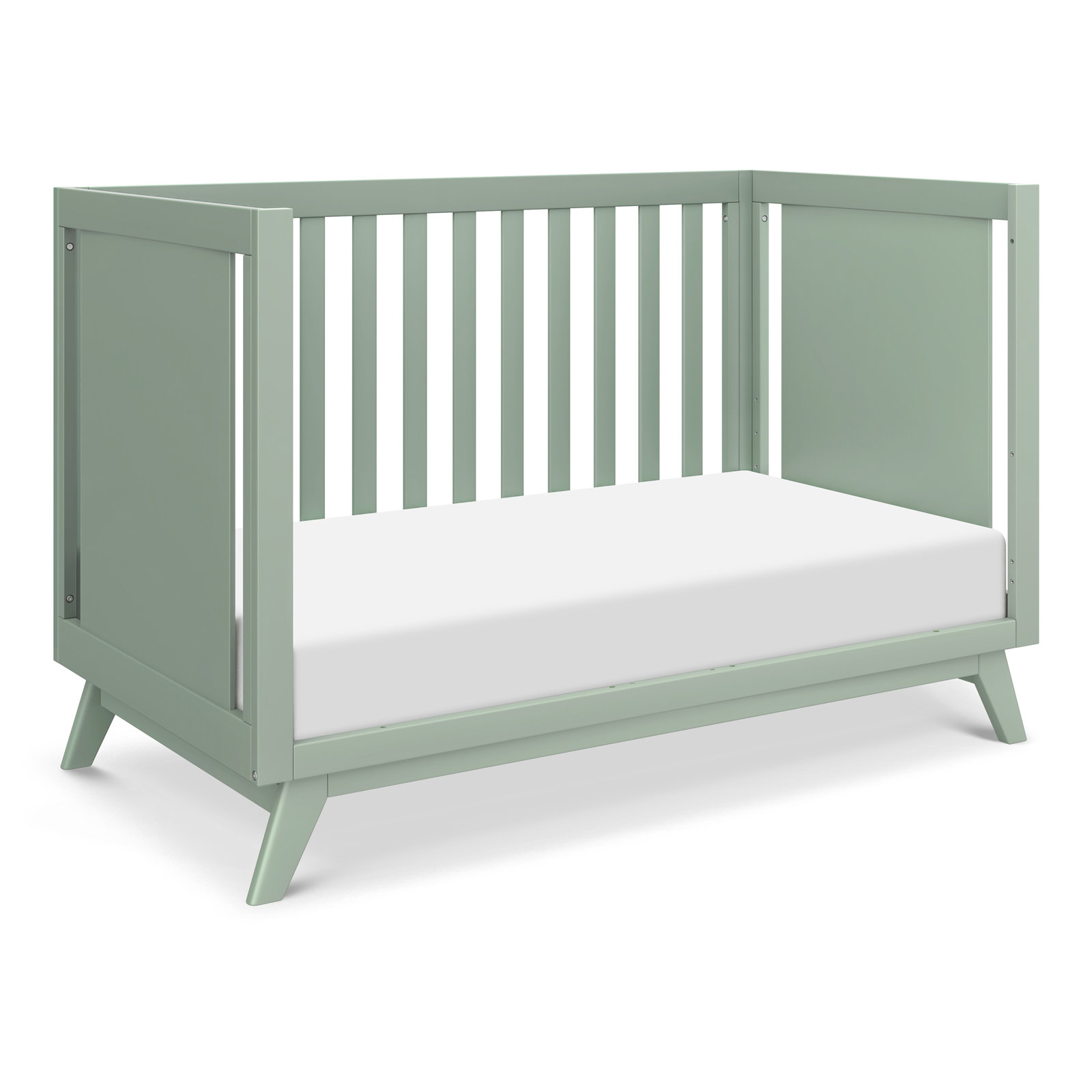 Otto Pine 3-in-1 Convertible Crib, Light Sage