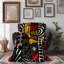 Kente Uni - couverture en sherpa de qualité supérieure 1 pièce - reproduction d'art luxueuse-97401143