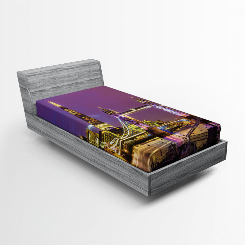 Microfiber Fitted Sheet, Twin Fitted Sheet