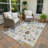 Machine Washable Indoor/Outdoor Jourdan ACN2393 Mid-Century Modern Rug-122535272