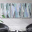 «Ocean Crush I», ensemble de 3 pièces sur toile-97708551-97708558