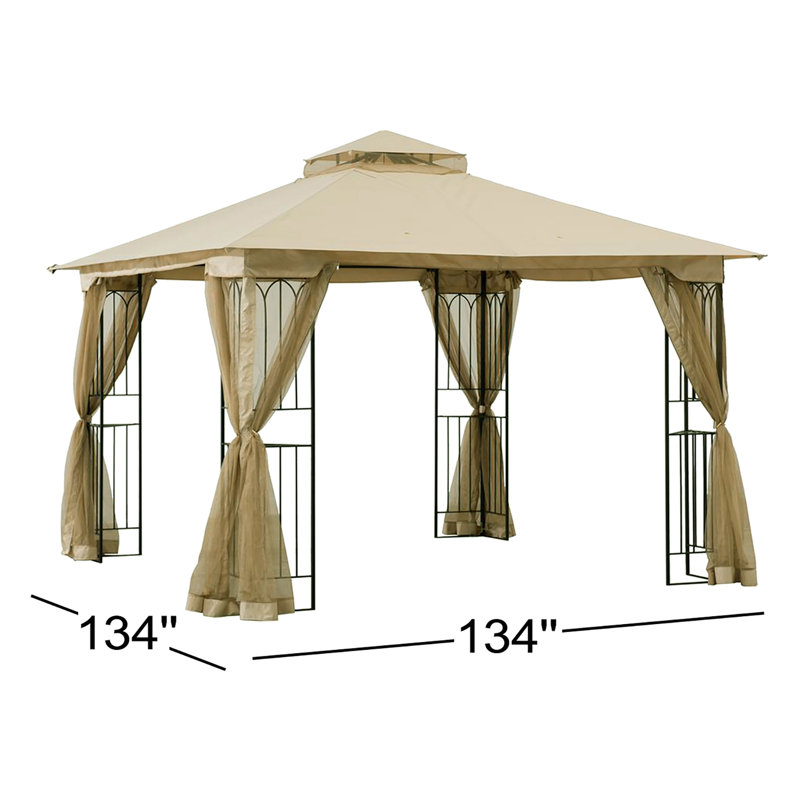 Nikkie Gazebo Replacement Canopy Top ONLY