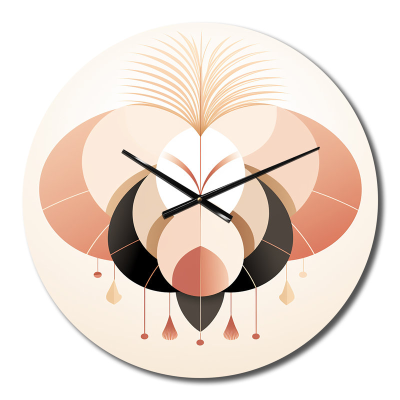 Horloge murale moderne Curtistine, Petit