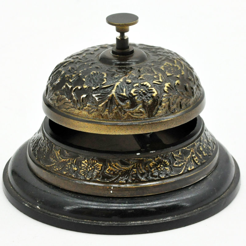 Westbrooks Metal Desk Bell
