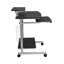 Chariot d'ordinateur compact avec rangement