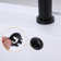 2 Pack Sink Overflow Ring Bathroom Kitchen Sink Basin Trim Overflow Cover Hole Insert Cap