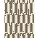 Alhambra Wool Abstract Area Rug in Beige/Brown
