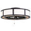 Ventilateur de plafond 30 po avec lumières DEL Daneisha