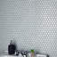Hudson 1" x 1" Porcelain Honeycomb Mosaic Wall & Floor Tile-576131198