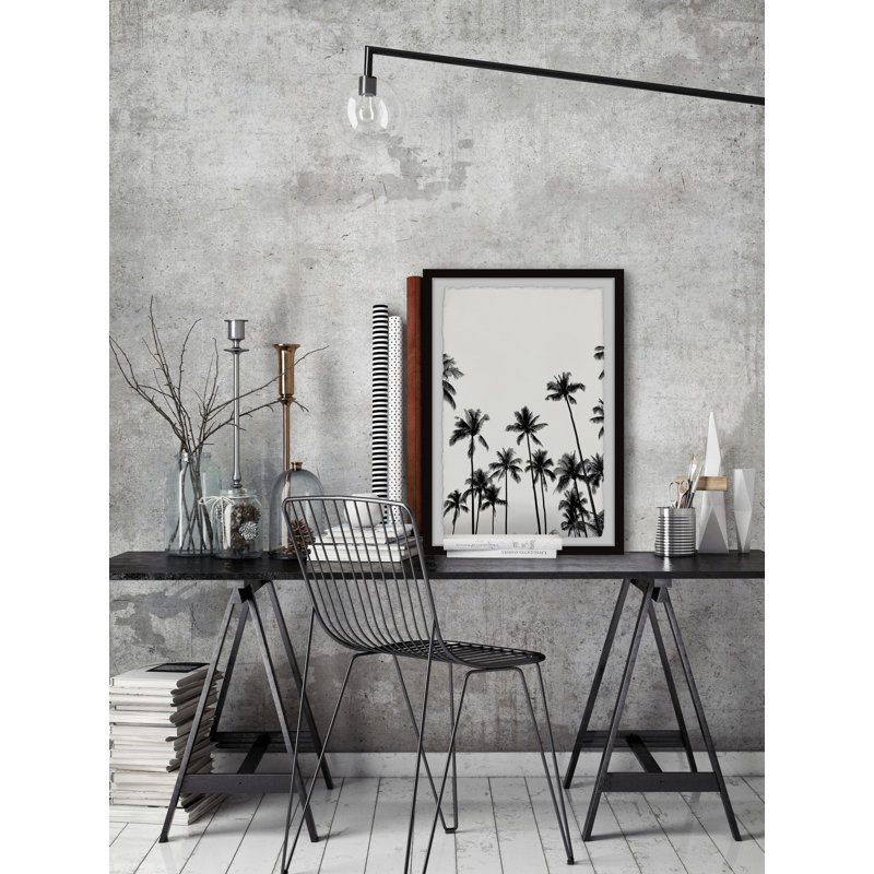 Bunch Of Palms - Single Picture Frame Print, 30cm H x 20cm W x 3.81cm D