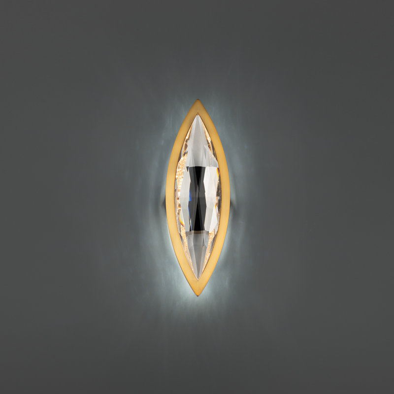 Marchesa 1 Light Crystal LED Wall Sconce