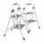 Gris / 2 marches / 19,51 po x 15,81 po x 27,42 po est en rupture de stock