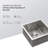 Undermount Bar/Prep Sink – Compact & Durable