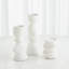 Pradier Candle Holder-White-Lg