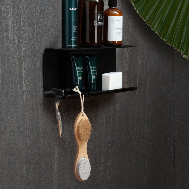 Nebia Double Shelf, Matte Black