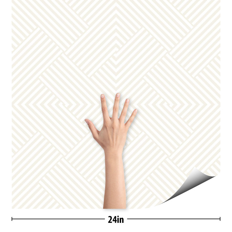 Panneau de papier peint texturé pelez et collez, L 48 po x l 24 po