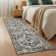 Boyce Washable Vintage Floral Area Rug for Living Room
