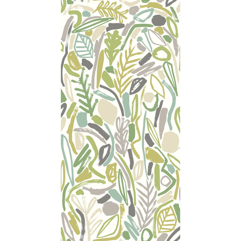 Rouleau de botanique piaf, Vert