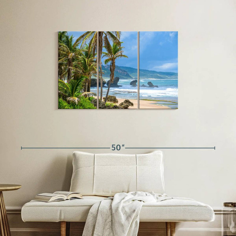 Gillard Bathsheba Beach Coast, 24" H x 38" W
