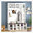 Farmhouse Wooden Style Hall Tree With 6 Hooks, Practical Walnut Storage Bench With Adjustable Shelves,  4-In-1 Entryway Shoe Cabinet With 13 Cubbies For Mudroom, Living Room