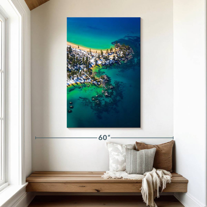 Alvord Lake Tahoe d'en haut, H 48 po x l 32 po