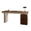 Bureau d'écriture léger de luxe, table de bureau d'étude à domicile avec tiroirs de rangement-912157767