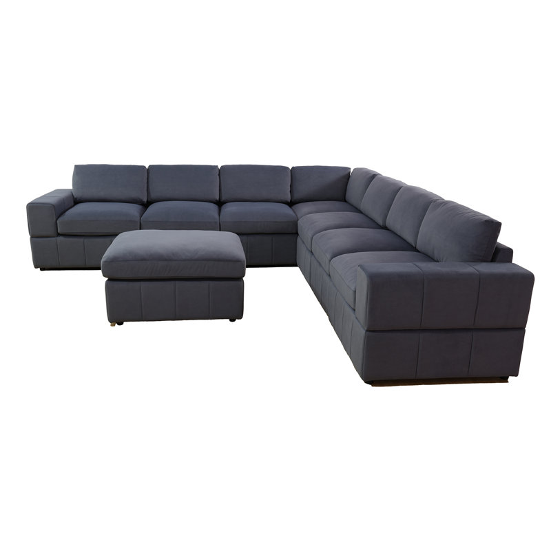 Canapé modulaire en coin 8 pièces Rayiona