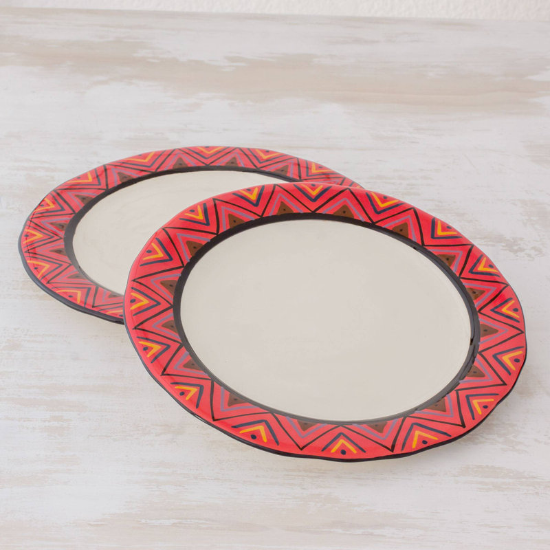 Tazumal 11" Bone China Dinner Plate