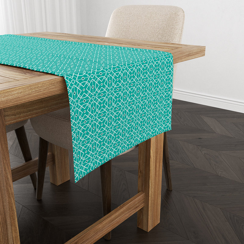 Dierks Geometric Table Runner