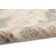 Tapis abstrait beige / rouille