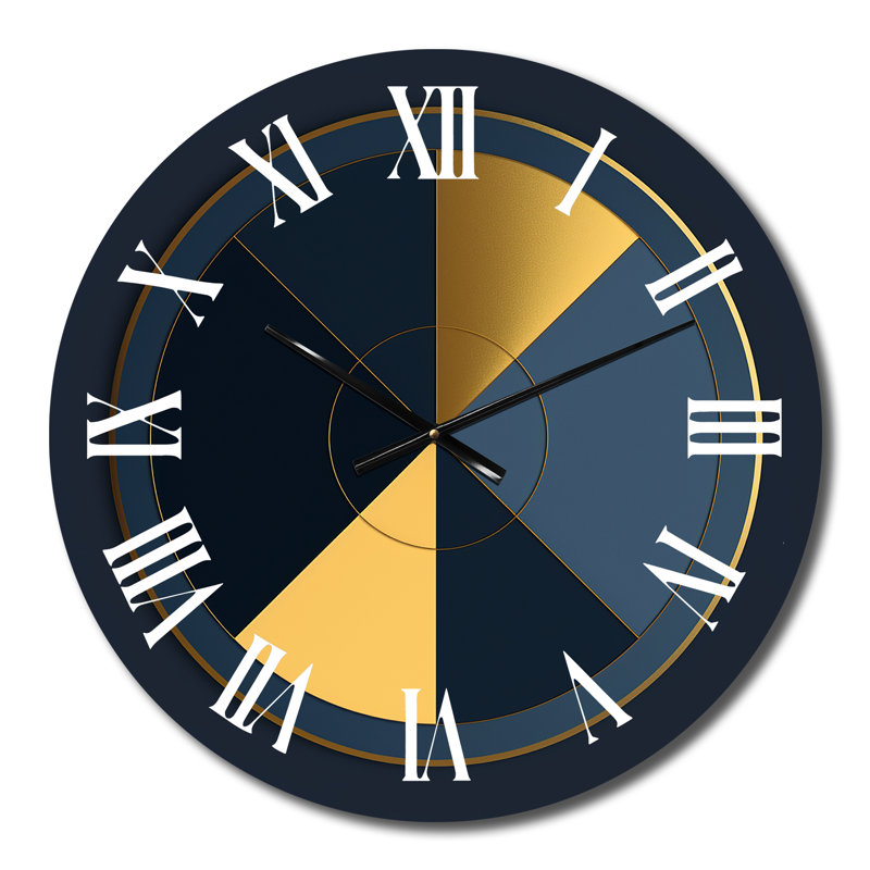 Horloge murale en métal, Petit