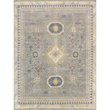 Davon Hand Woven Cotton and Wool Oriental Area Rug
