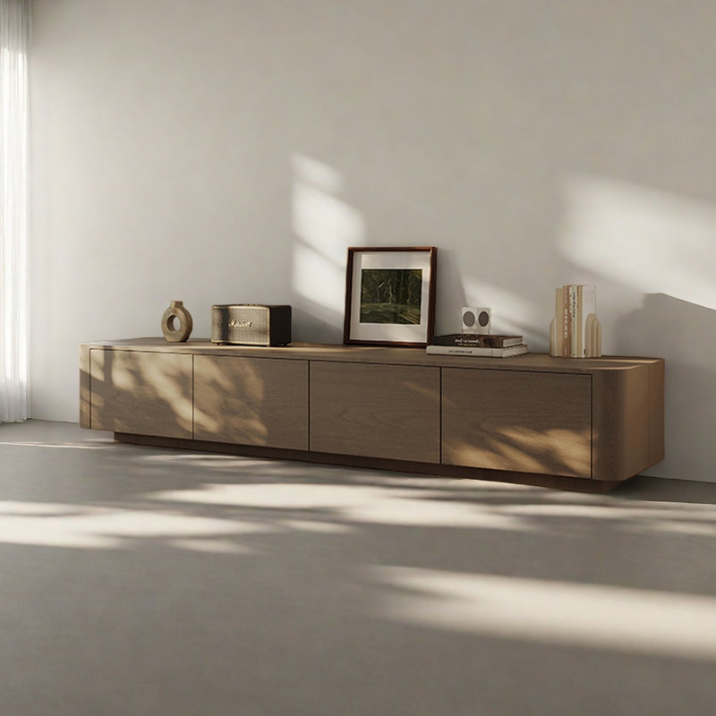 Meuble télé Modern Minimalist, H 14,56 po x L 78,74 po x l 15,74 po