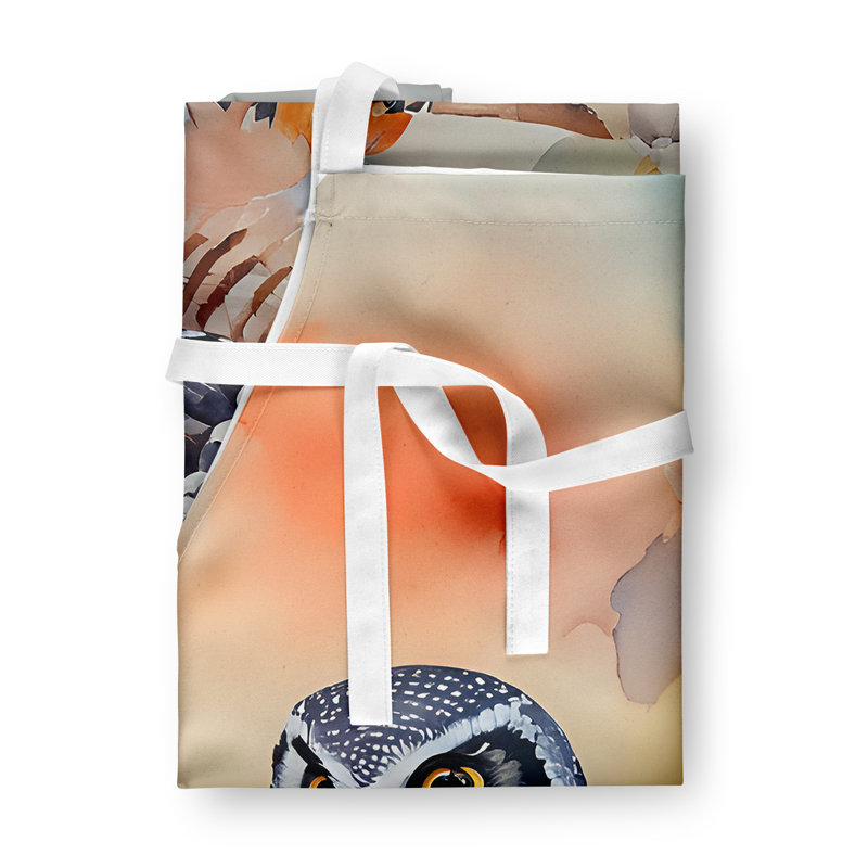 No Pattern Bib Apron