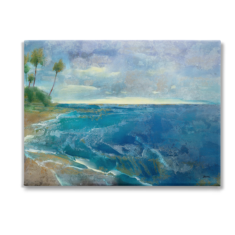Art moderne sur toile, "Modern Pattern Tropics" par Scott Brems, H 36 po x l 48 po