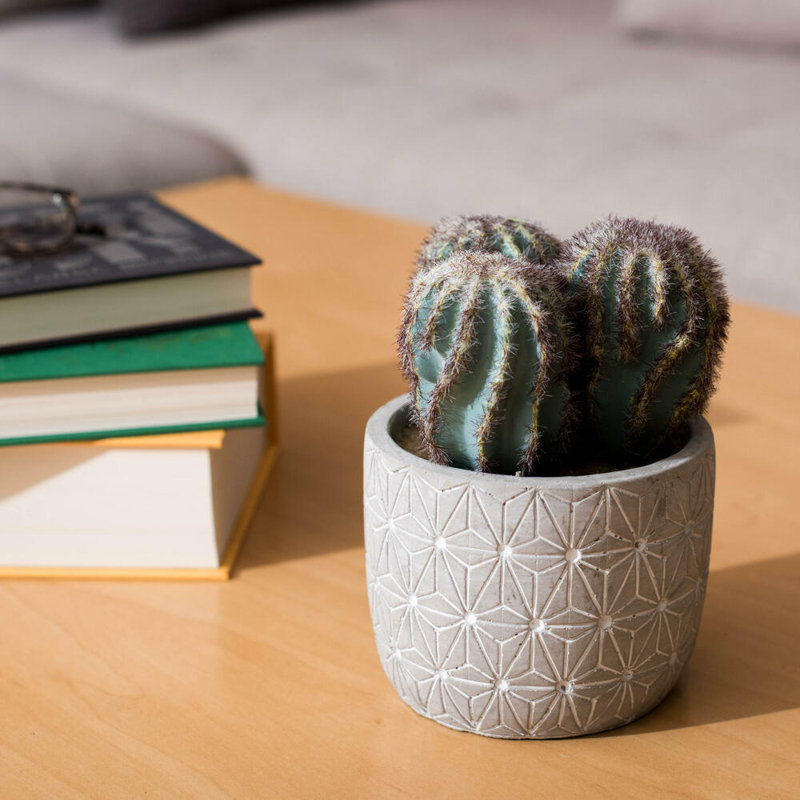 Cactus artificiel 9 "en pot