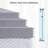 Gel Memory Foam Mattress Topper Double Bed Topper For Soft & Cooling Sleep-495859232