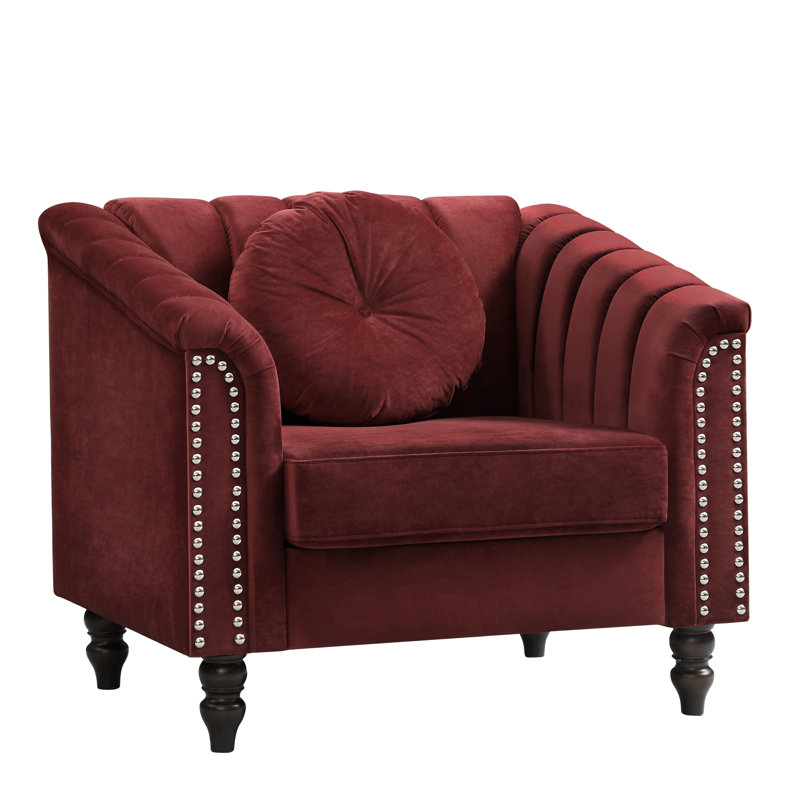 Mikole 37 de large, Velours rouge