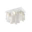 Plissé 6 - Light Glass Chandelier
