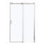 Paroi de douche coulissante simple l 48 po x H 76 po, porte de douche 5/16 po (8 mm)-121957764