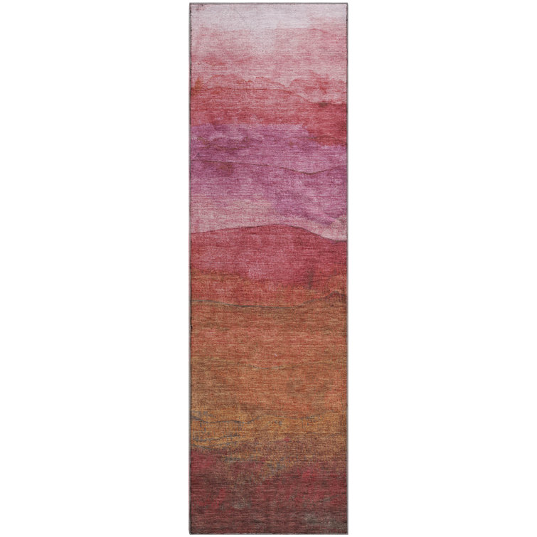 Premium Machine Washable Mehara AMF1699 Stripes Rug