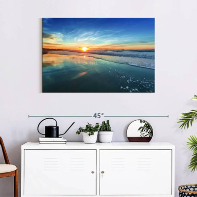 Gillard, soleil sur la plage, horizon