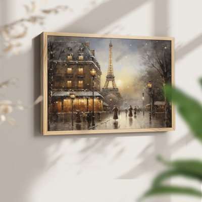«Chirstmas Art» -ccccxxi - reproduction encadrée - réversible