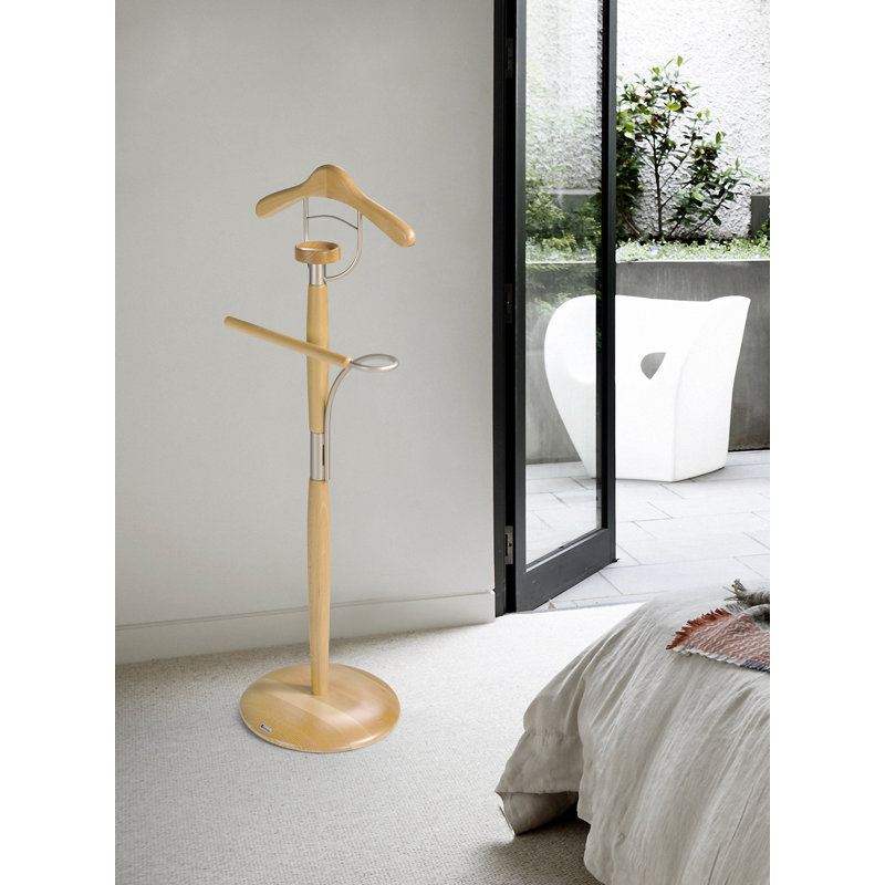 Freestanding Valet Stand, Natural