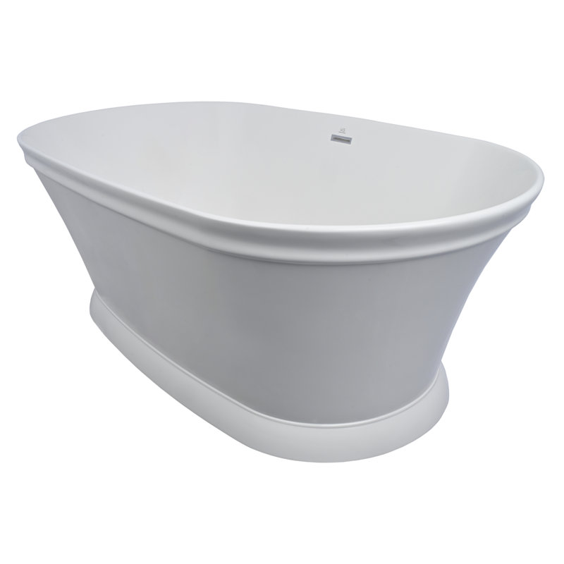 Baignoire autoportante 66 "x 35" Anson, Noir mat
