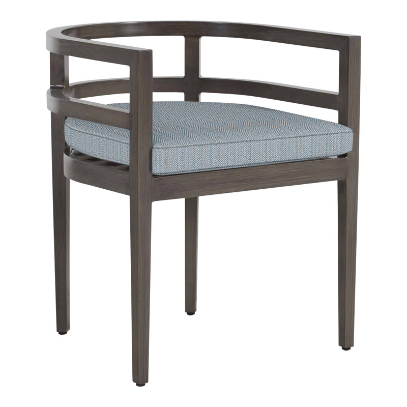 Chaise avec accoudoirs en aluminium Santa Barbara, Trépointe, Perigold Mixi Fern