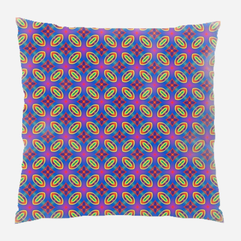 Coussin décoratif à motif, Intérieur